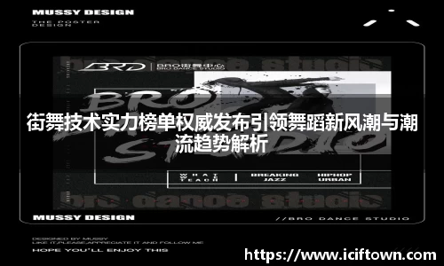 街舞技术实力榜单权威发布引领舞蹈新风潮与潮流趋势解析